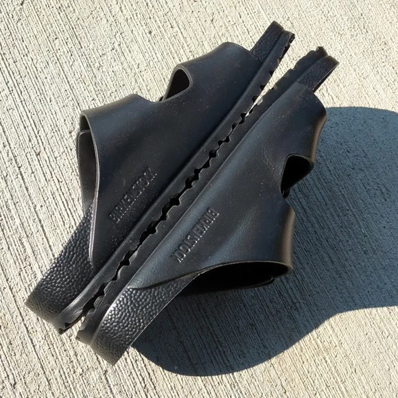 Birkenstock Arizona Essentials EVA Black Sandals Size 39 Narrow - Picture 3 of 5